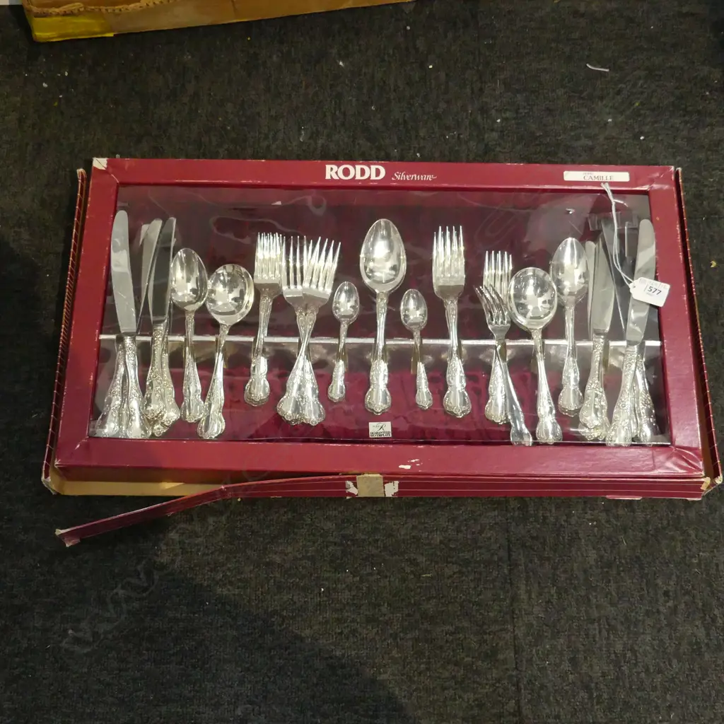 RODD 'CAMILLE' EP CUTLERY SET, BOXED Image 1++