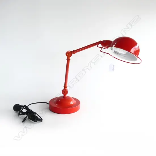 RED JIELDE STYLE DESK LAMP