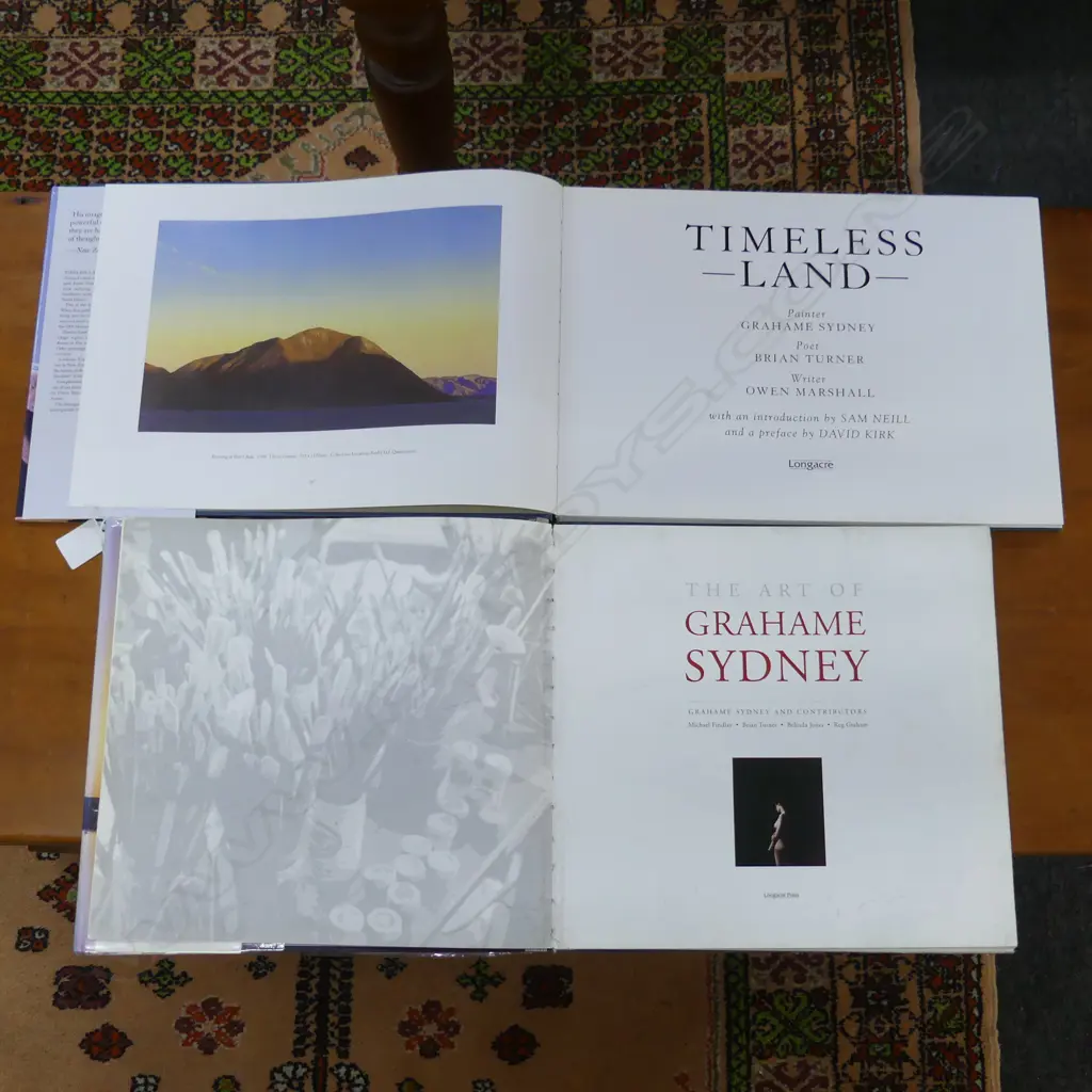 2 BOOKS ON GRAHAME SYDNEY Image 1++