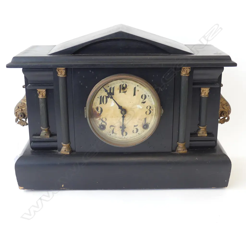 VINTAGE MANTLE CLOCK W.420mm Image 1++