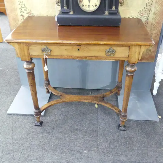 MAHOGANY HALL TABLE 840 x 450 x 680mm