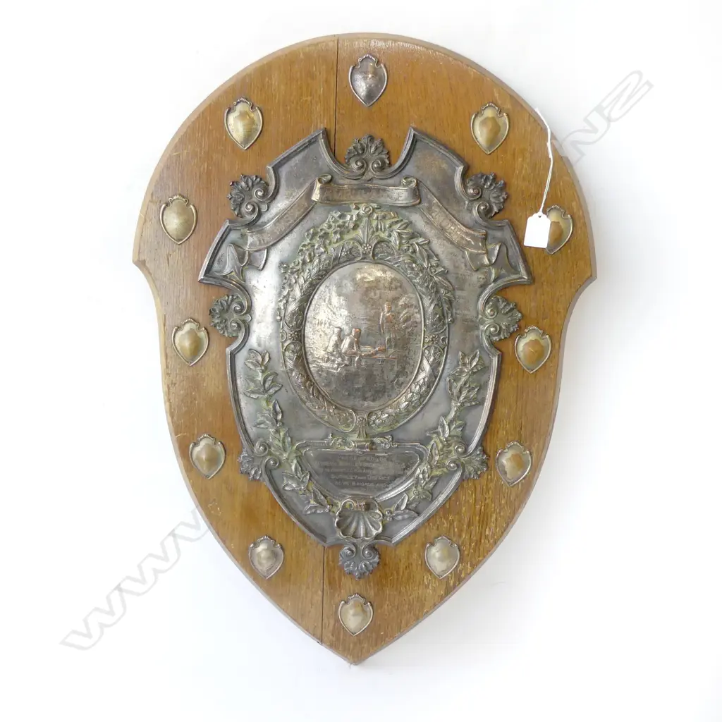 LG SHIELD 'THE MASSEY AMBULANCE TROPHY' C.1960 720x510mm  Image 1++