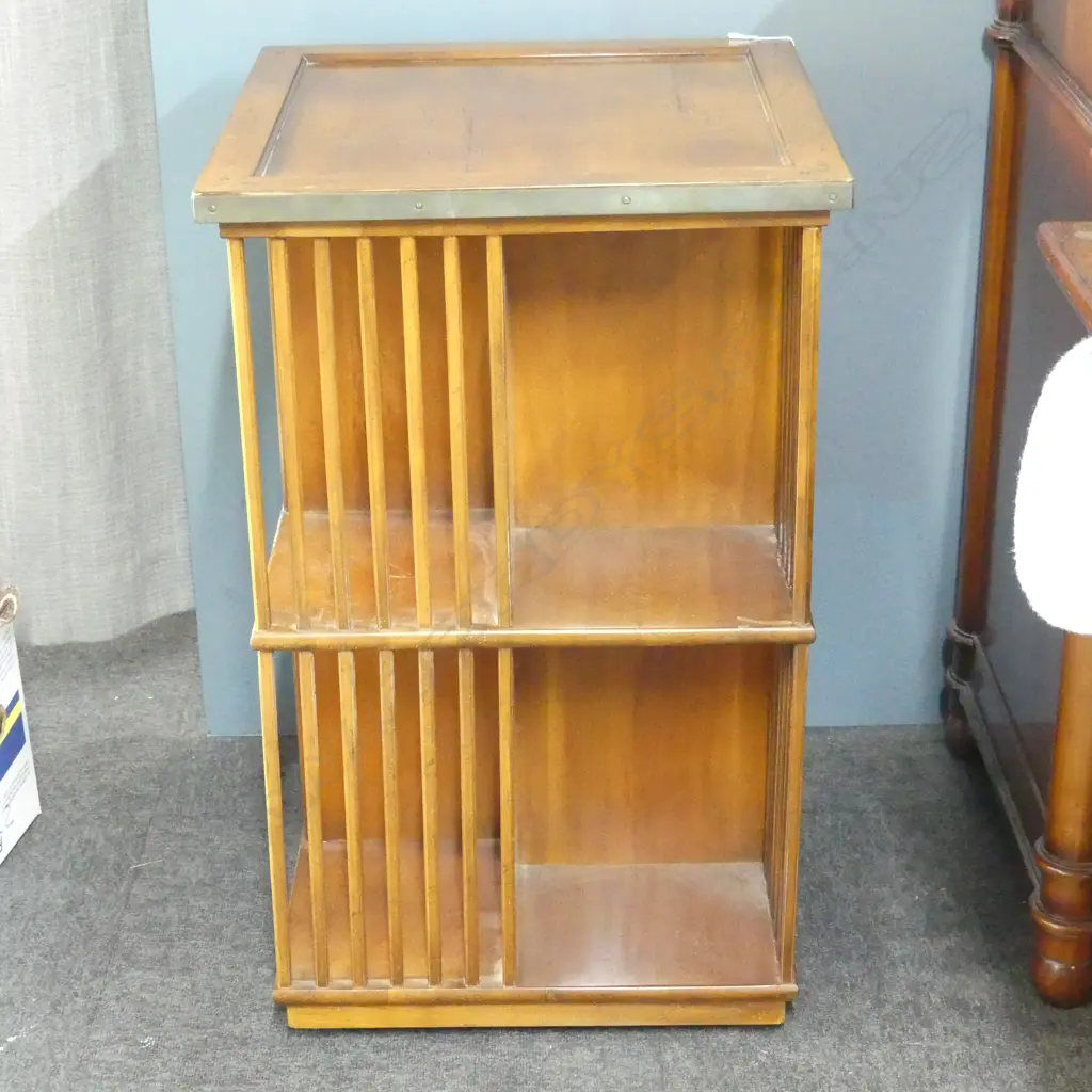ROTATING REVOLVING BOOKCASE 480x480x780mm Image 1++