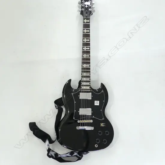 EPIPHONE IOMMI SG ELECTRIC GUITAR WITH HARD CASE