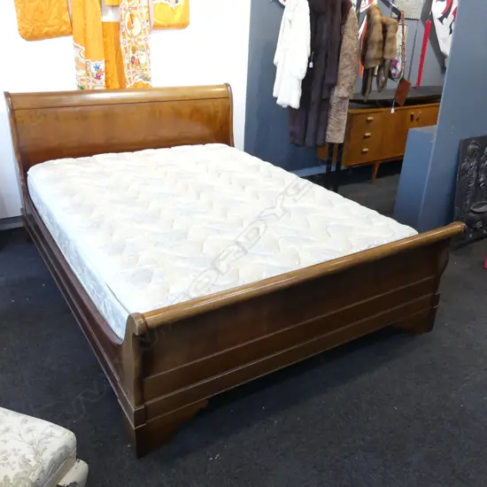 GRANGE BEDFRAME + MATTRESS 1600x2250x1000mm overall