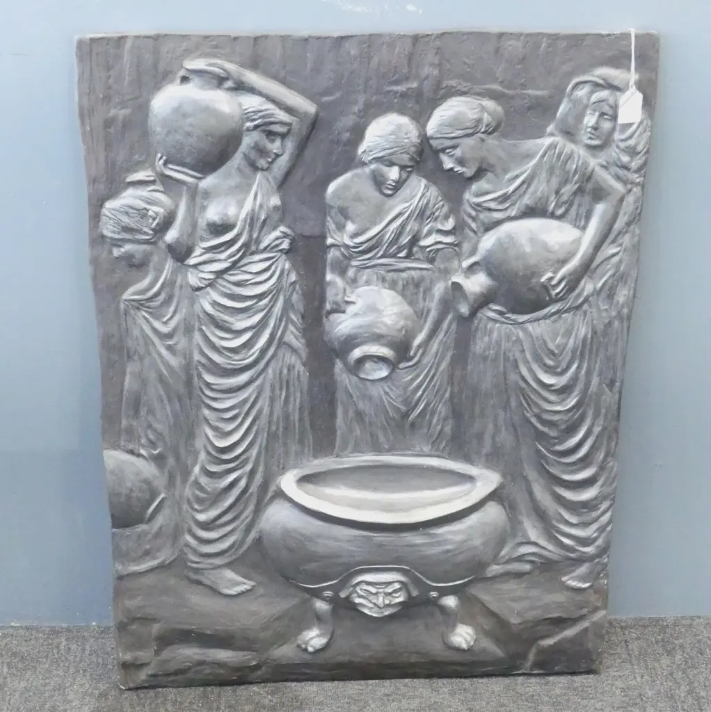 FIBREGLASS PANEL w. CLASSICAL SCENE 800x600mm Image 1++