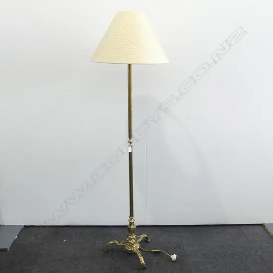 BRASS STANDARD LAMP H.1550mm
