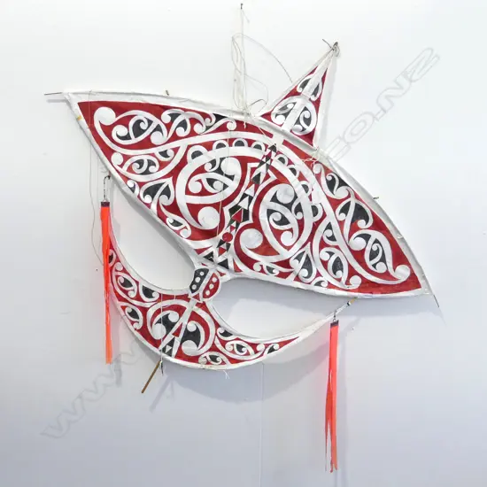 HAND MADE KITE, MAORI MOTIFS