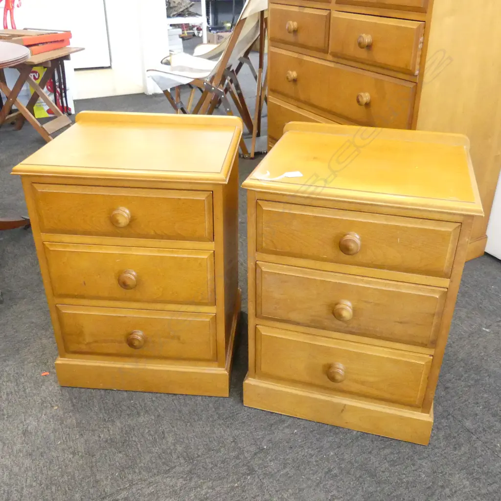 PR BEDSIDE DRAWERS 450x380x630mm Image 1++