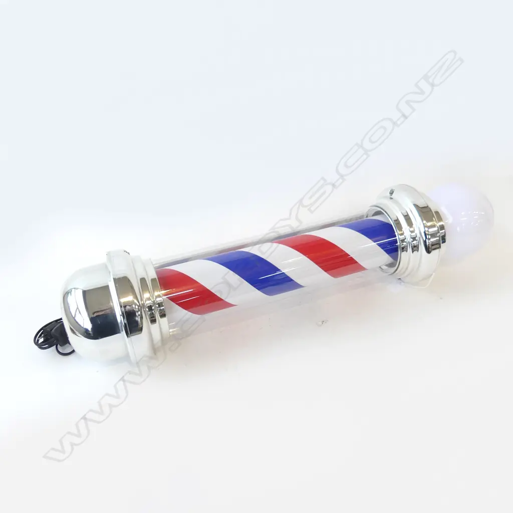 ELECTRIC BARBERS POLE H.840mm working Image 1++