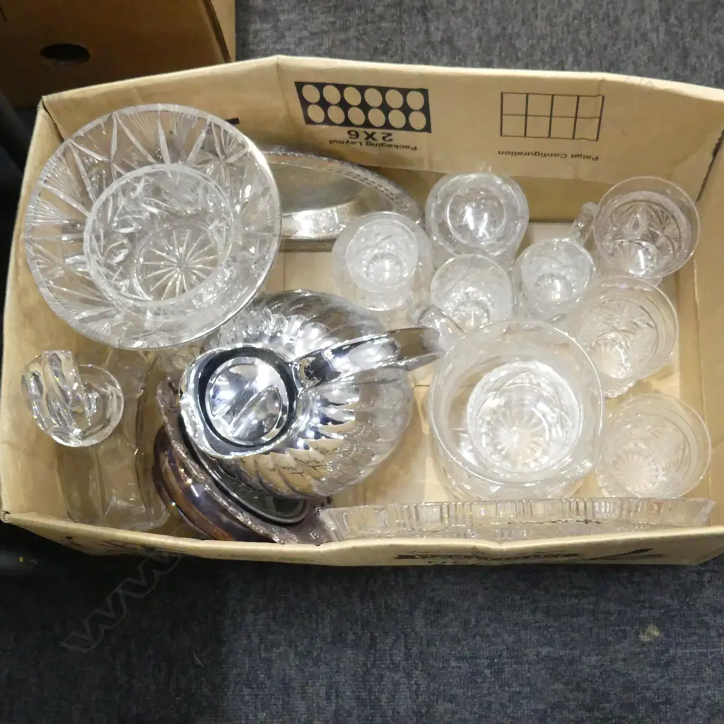 ASST. CRYSTAL, GEORG JENSEN JUG ETC Image 1++
