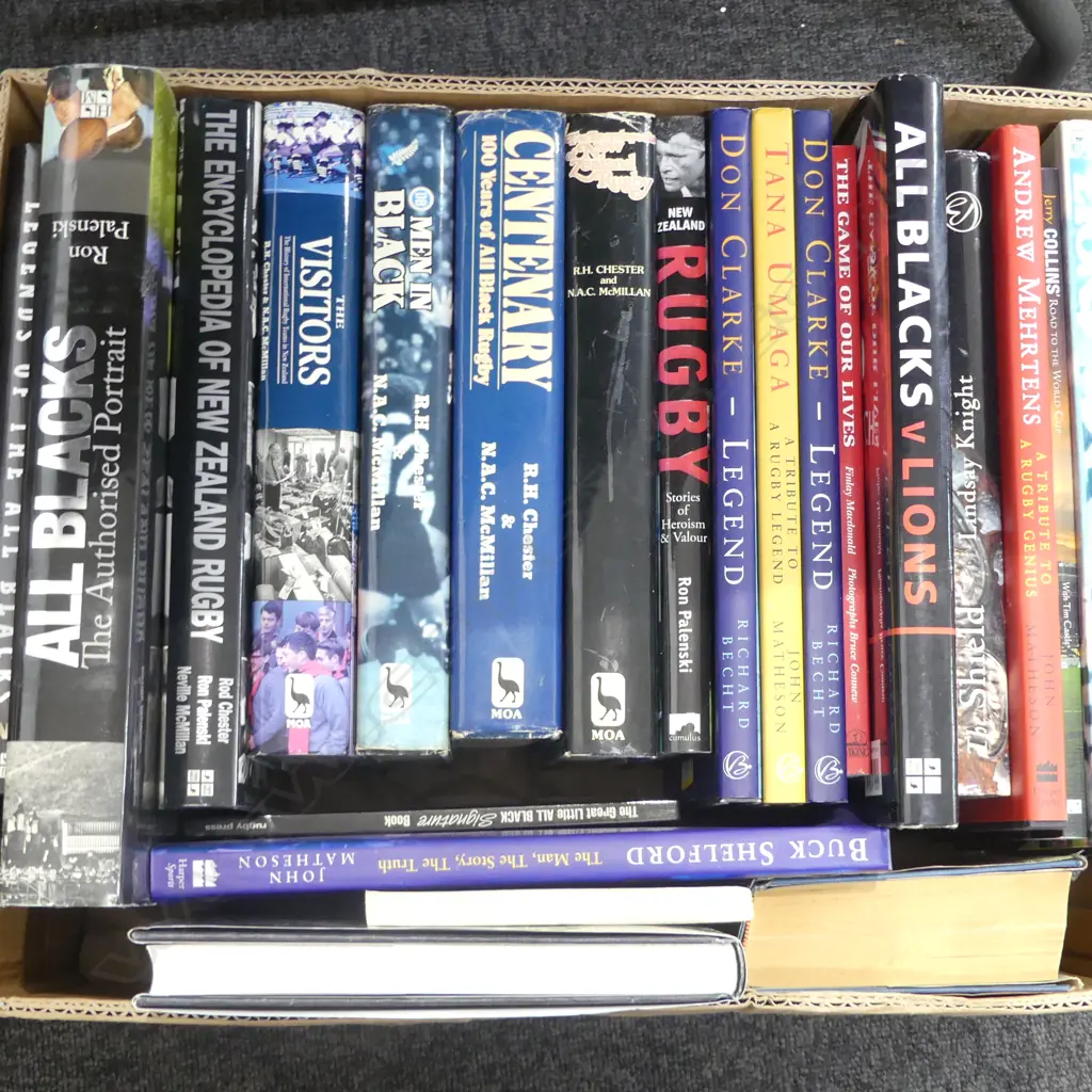 BOOKS; ALL BLACKS / RUGBY INTEREST Image 1++