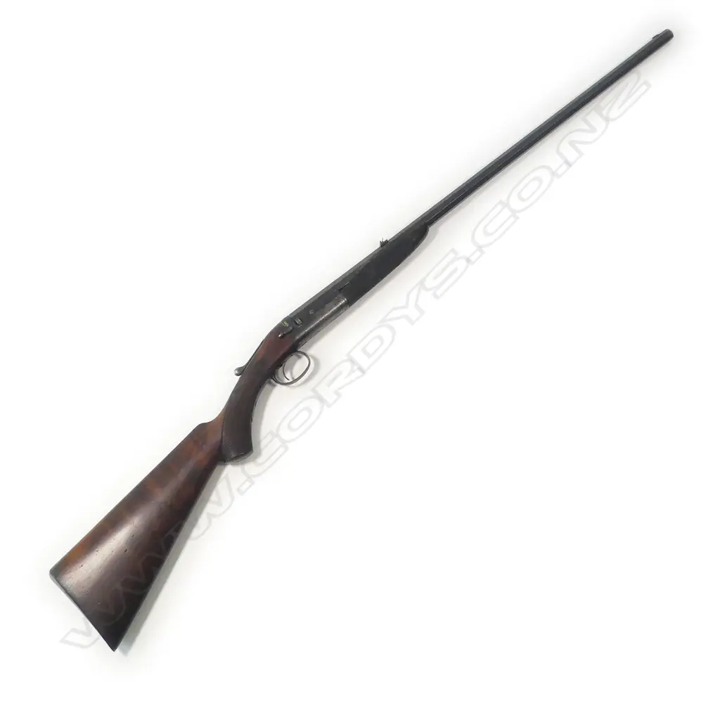 A Holland & Holland Patent hammerless rook rifle, cal 297-260, with extra 410 barrel, in leather case, Image 1++