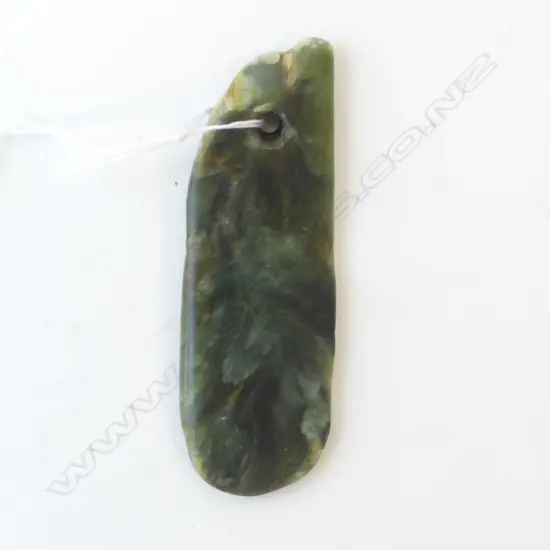 VINTAGE POUNAMU DROP PENDANT
