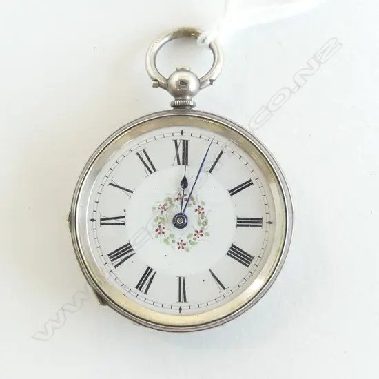 800 STANDARD SILVER POCKET WATCH