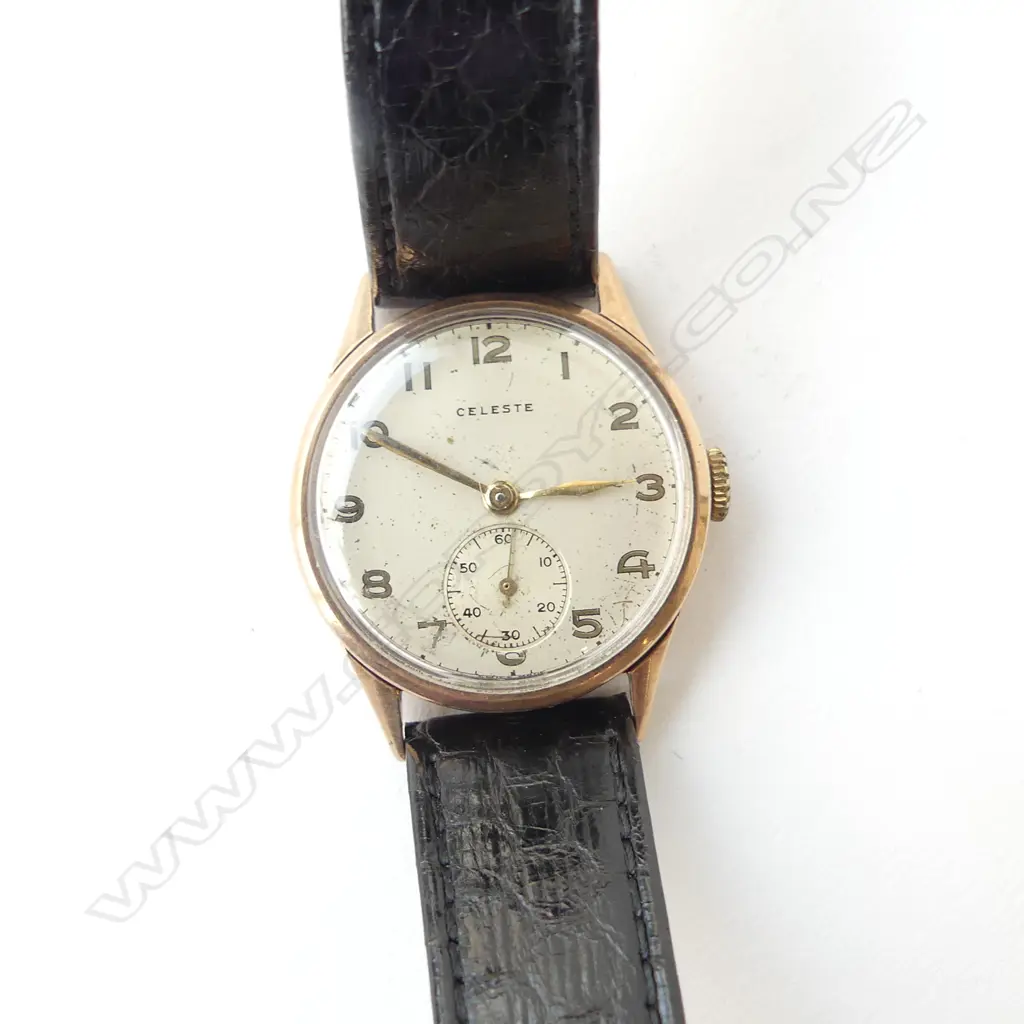 GOLD WRIST WATCH 'CELESTE'  Image 1++