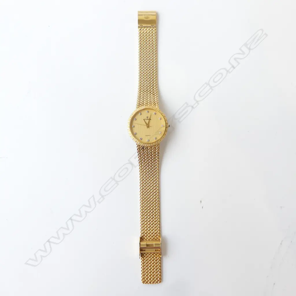 GENTS 1980s/1990s CYMA WRIST WATCH - working Image 1++