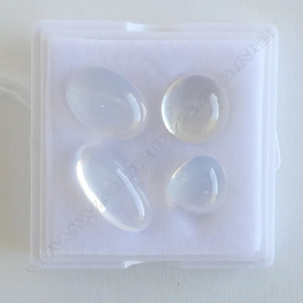 4 SYNTHETIC MOONSTONES Image 1++