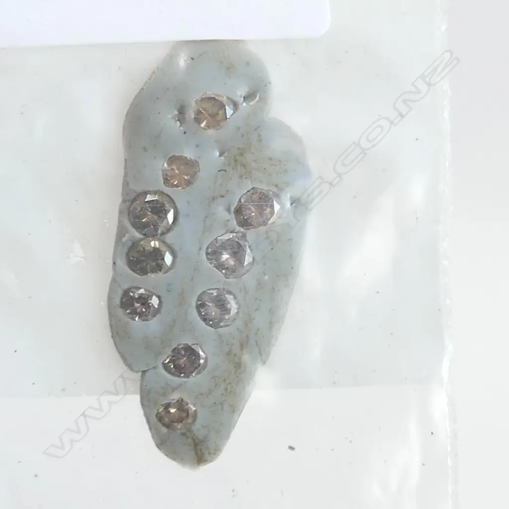 10 x 0.05 MODERN BRILLIANT CUT DIAMONDS Image 1++