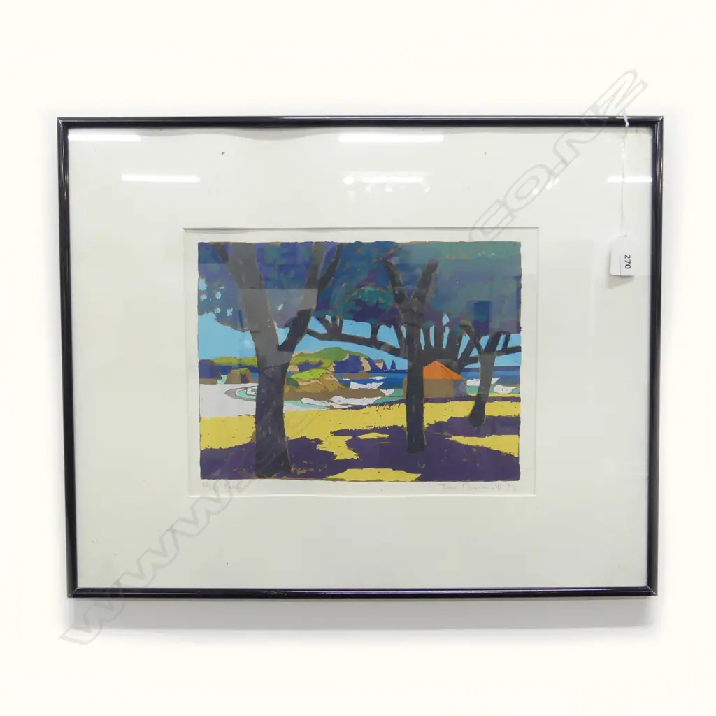 TOM BURNETT 'PAHI' SCREENPRINT 86/180 '92 230x300mm Image 1++