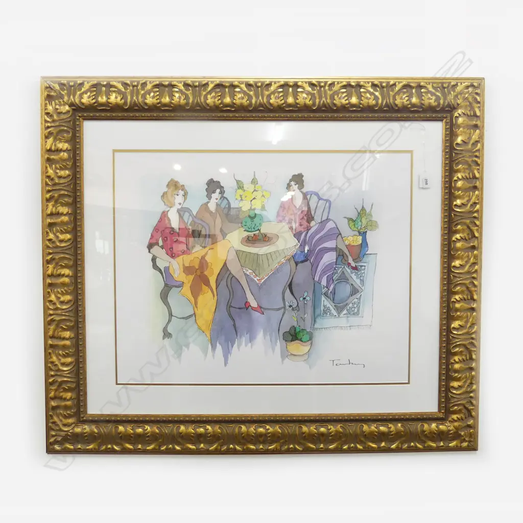 ITZCHAK TARKAY 'BLISSFUL MOMENTS' SERIGRAPH PRINT 470x600mm Image 1++