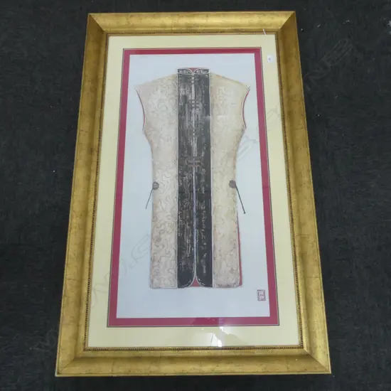 LG ARTWORK, CHINESE DRESS PRINT 985x480mm