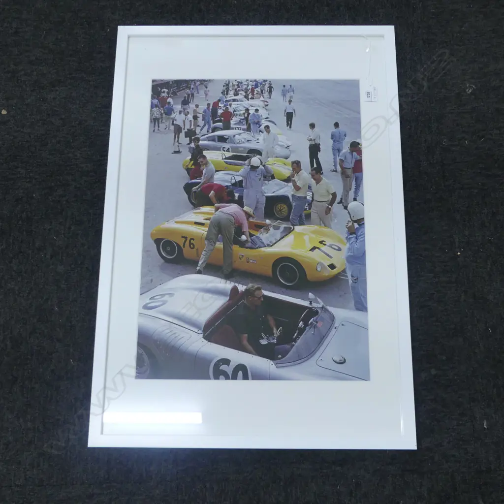 SLIM AARONS PRINT, BAHAMAS SPEED WEEK 1963 565x395mm Image 1++