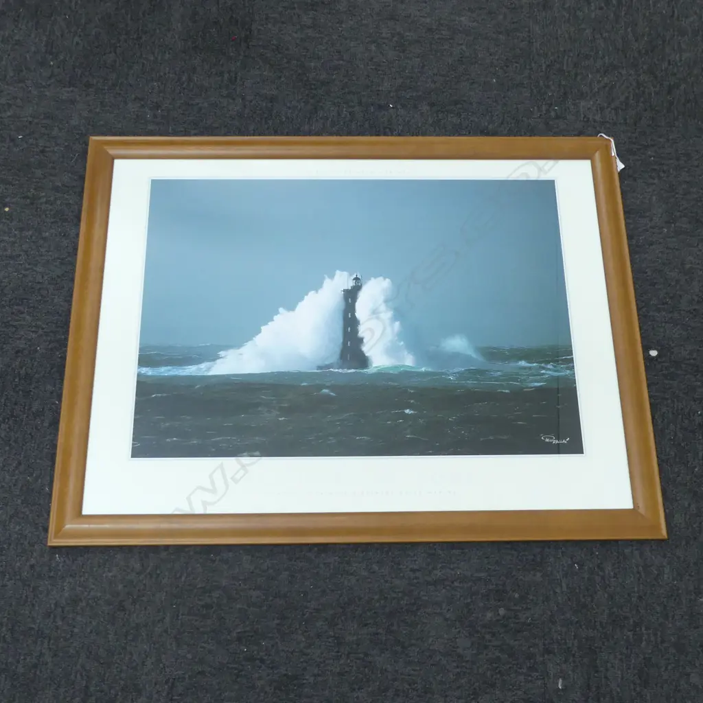 LG PRINT 'LE PHARE DU FOUR' 465x660mm Image 1++