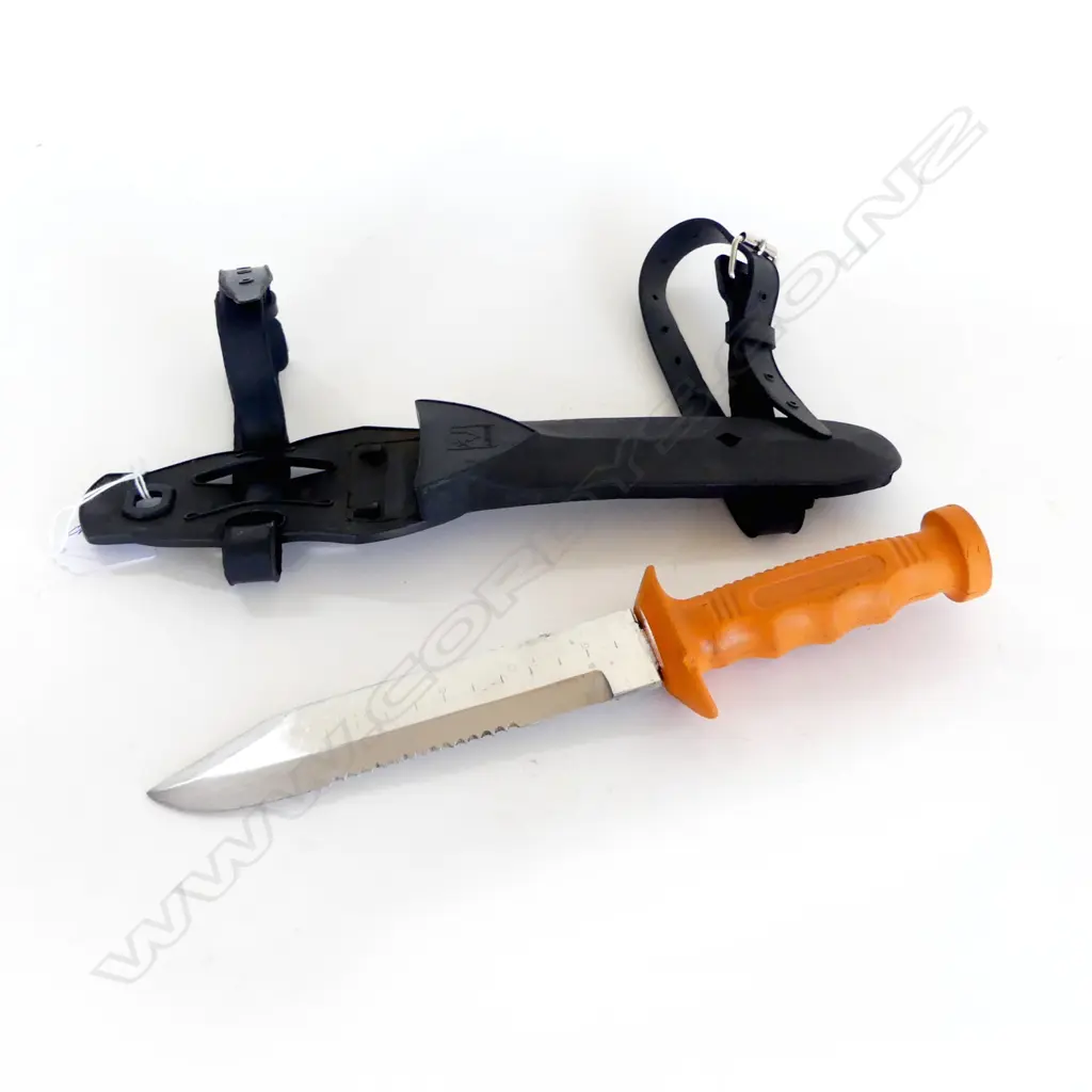 VINTAGE MITCHELL DIVER'S KNIFE  Image 1++