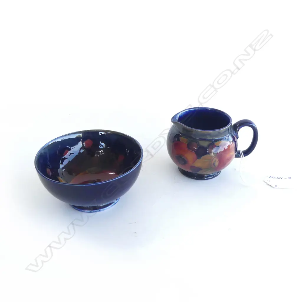 MOORCROFT POMEGRANATE MILK & SUGAR  Image 1++