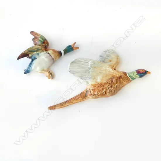 BESWICK WALL DUCK & PHEASANT L.310mm