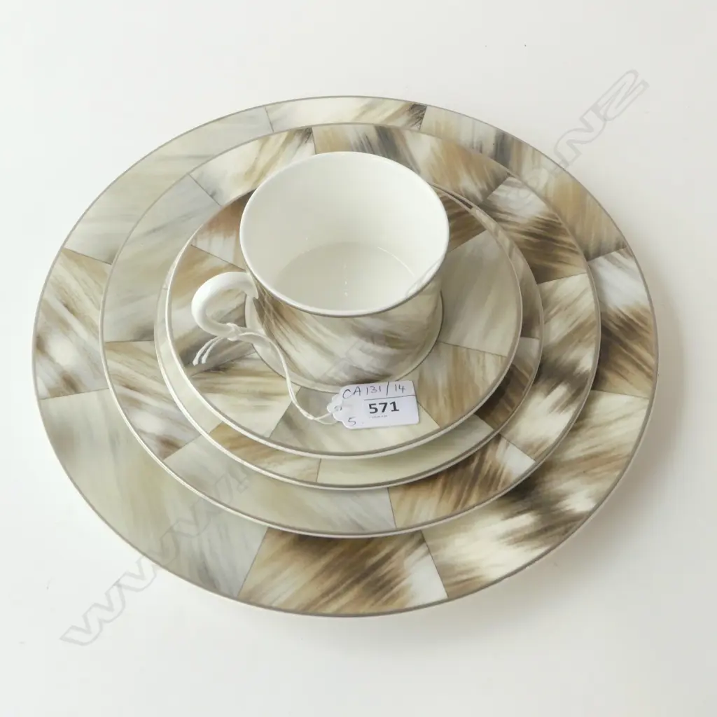 5 PCE RALPH LAUREN 'GWYNETH' PLACE SETTING Image 1++