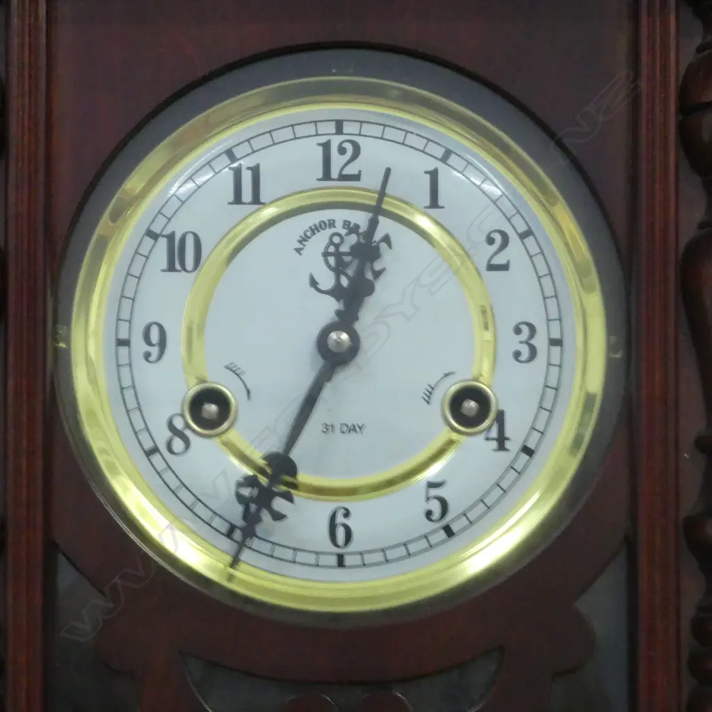 ANCHOR BRAND 31 DAY WALL CLOCK H.750mm Image 1++