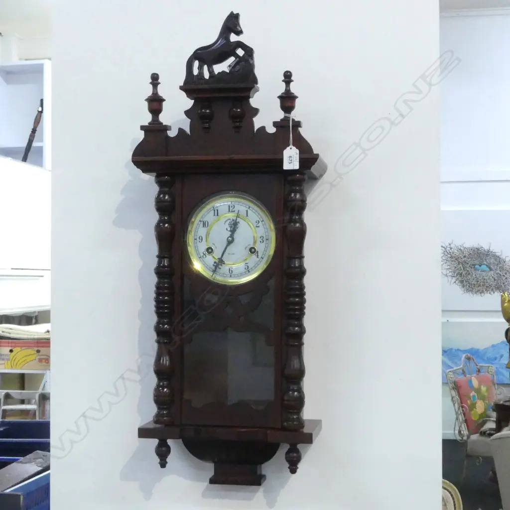 ANCHOR BRAND 31 DAY WALL CLOCK H.750mm Image 1++