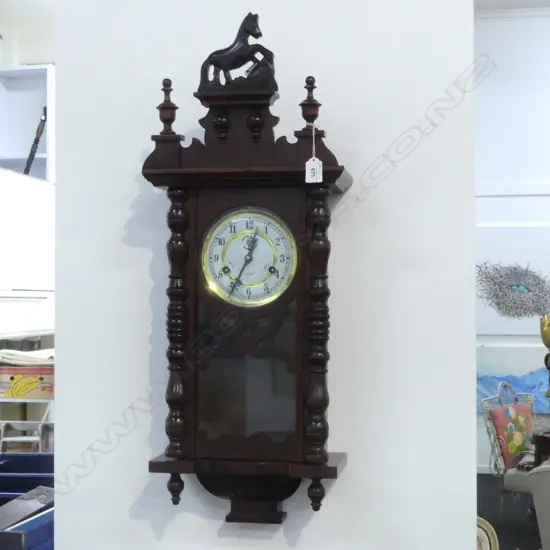 ANCHOR BRAND 31 DAY WALL CLOCK H.750mm