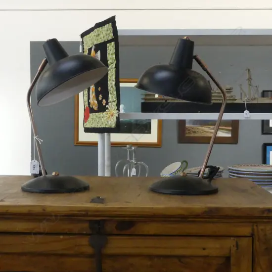 PR BLACK METAL LAMPS H.380mm