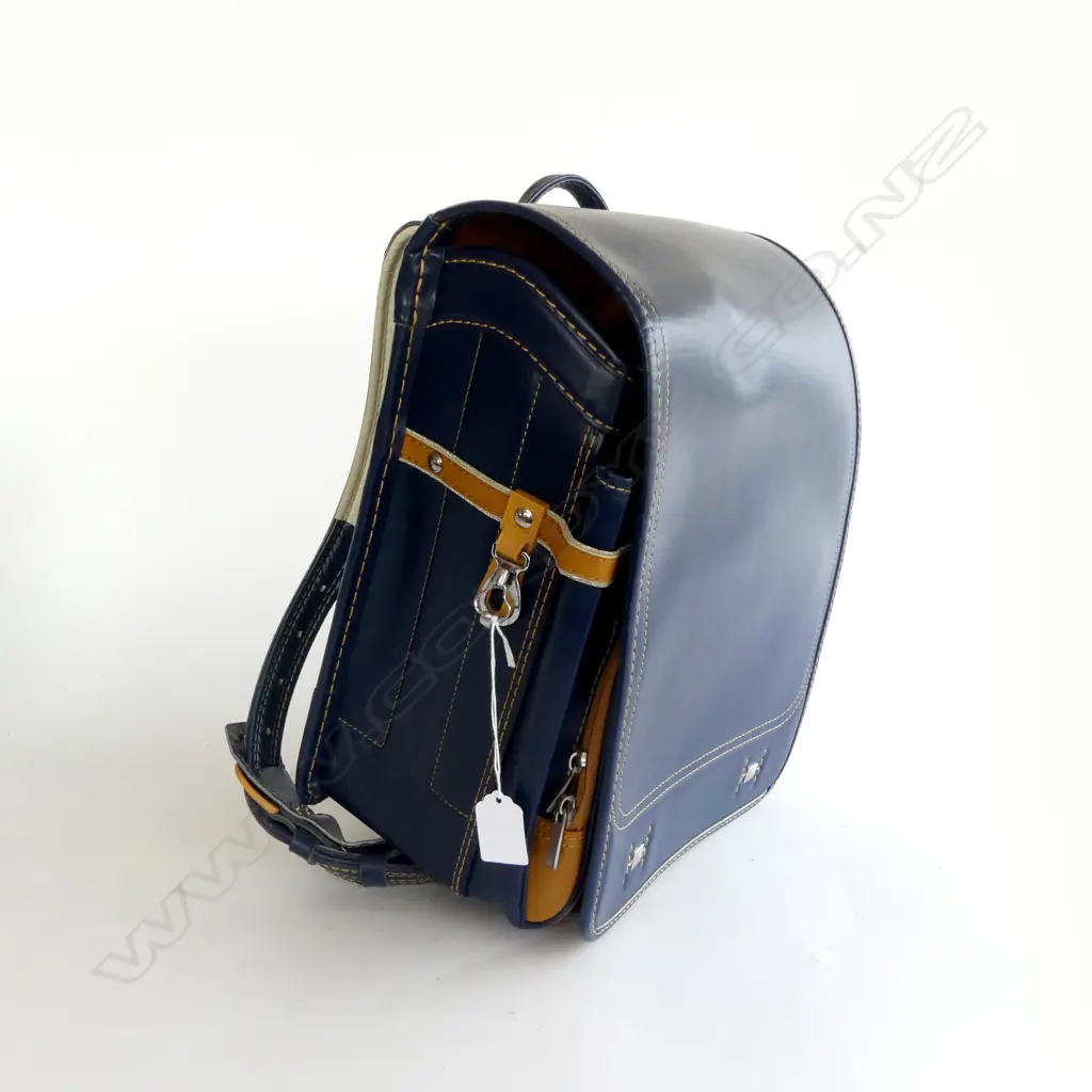 NEW LEATHER JAPANESE SCHOOL BAG/BACKPACK Image 1++