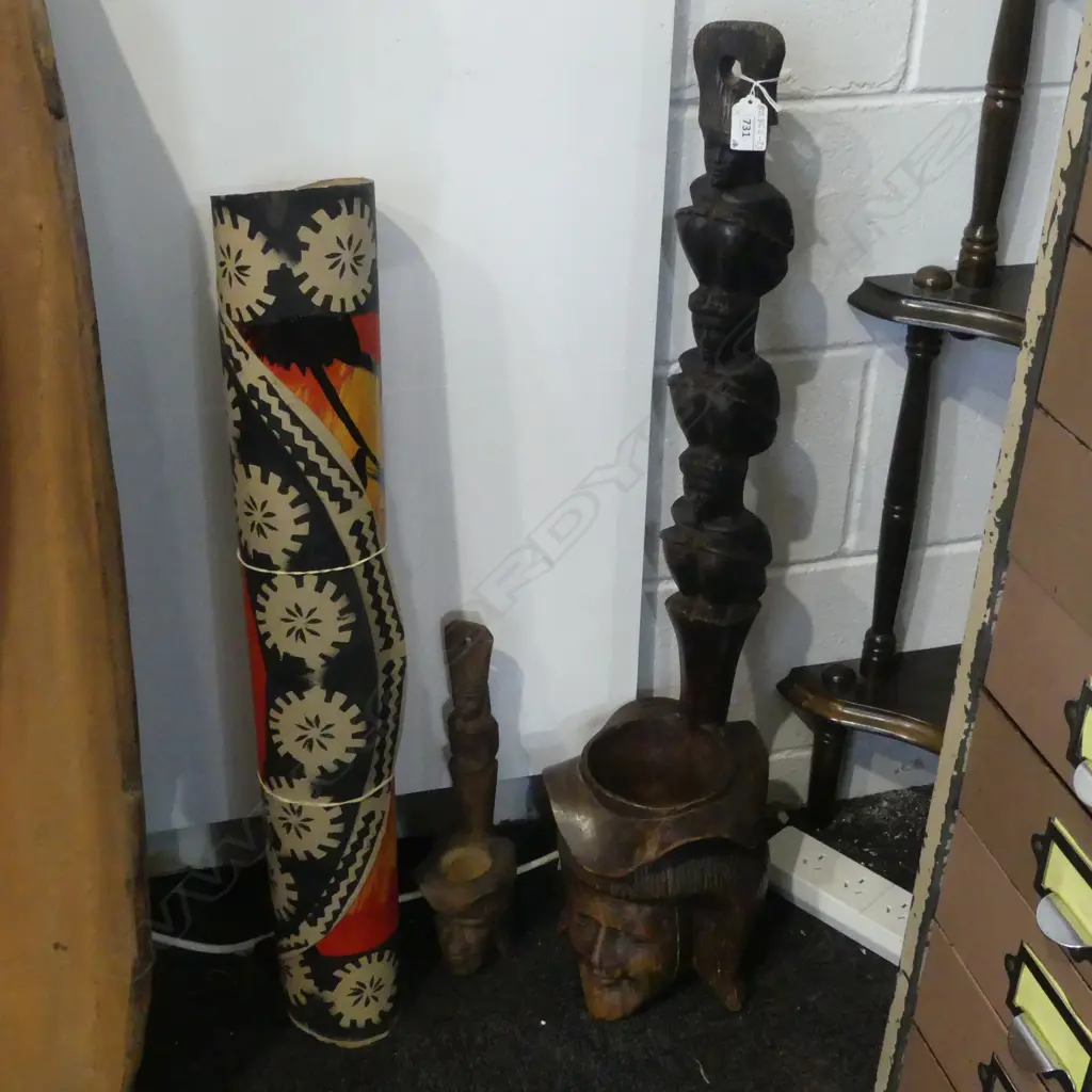 ASST. PACIFICA CARVINGS + ARTWORK 310-1130MM Image 1++