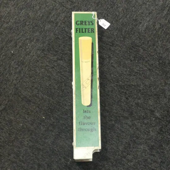 VINTAGE METAL GREY’S CIGARETTE FILTER DISPENSER H.445mm