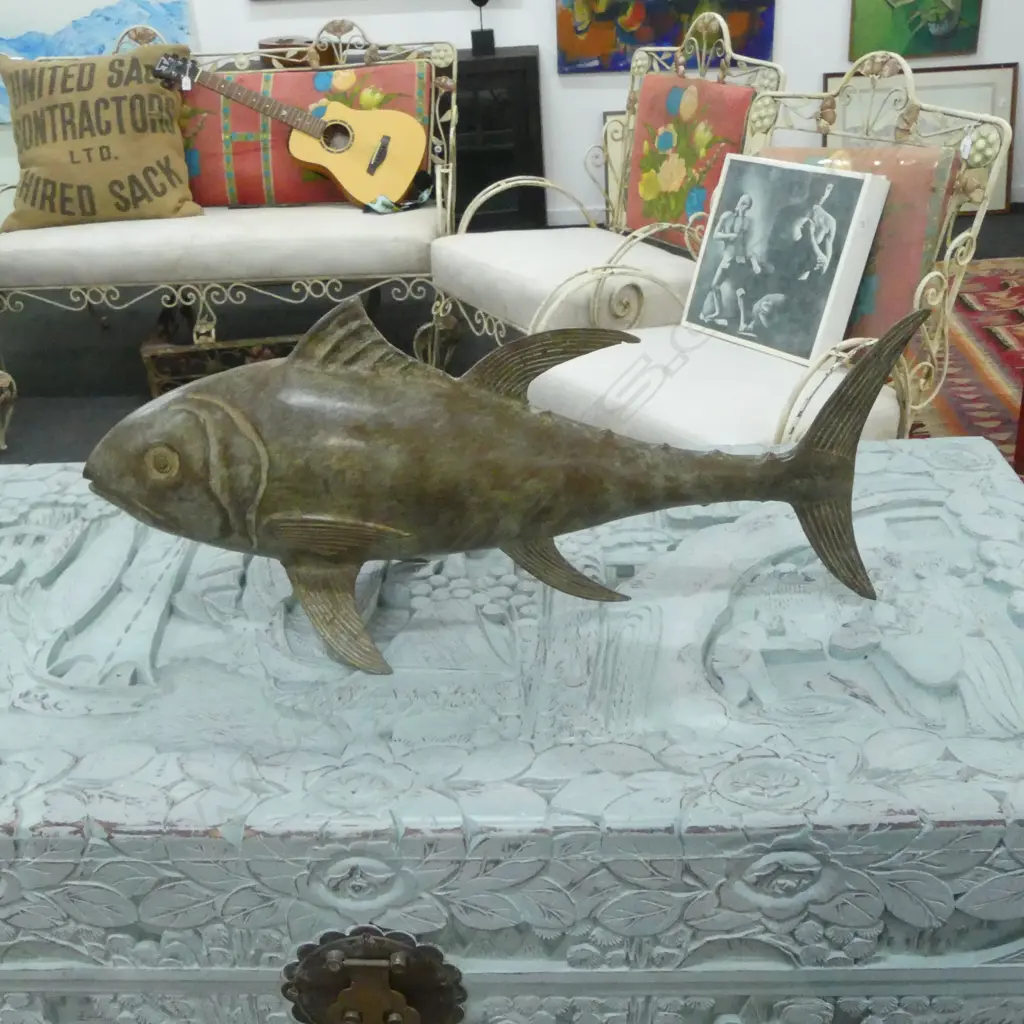 BRONZE TUNA FISH L.610mm Image 1++