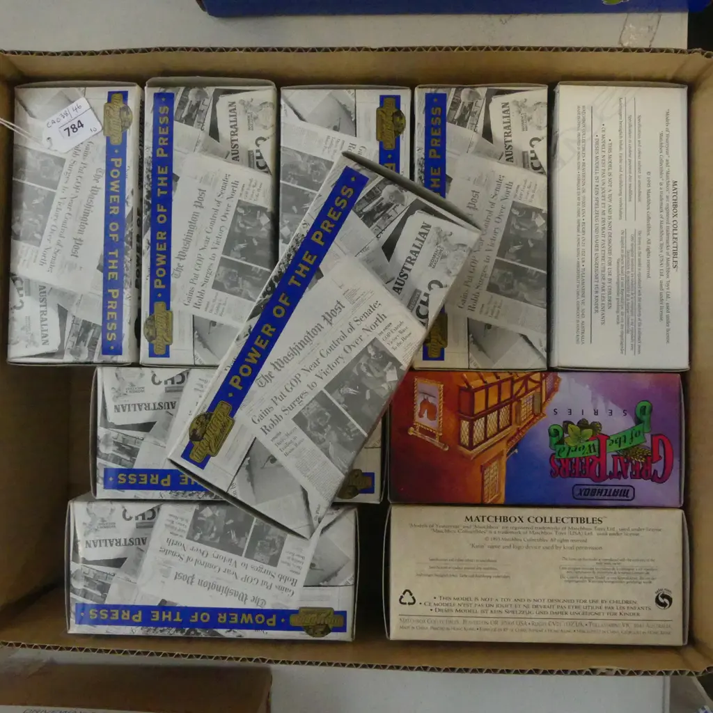 BOX OF 10 MATCHBOX MINT & BOXED  YESTERYEAR MODELS  Image 1++