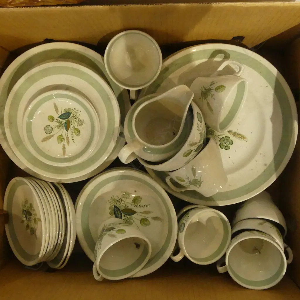 WOODS WARE 'CLOVELLY' DINNER SERVICE Image 1++