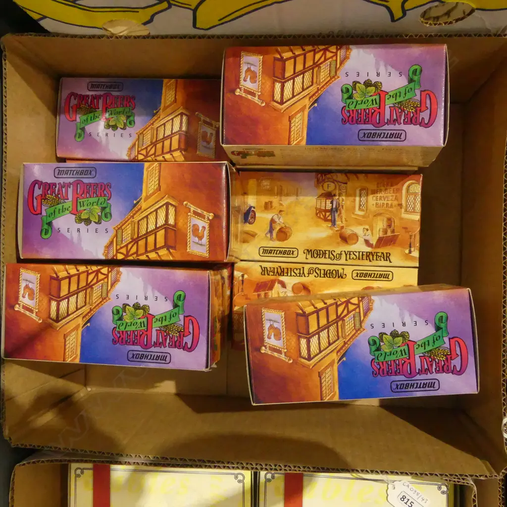 BOX OF 10 MATCHBOX MINT & BOXED  YESTERYEAR MODELS  Image 1++