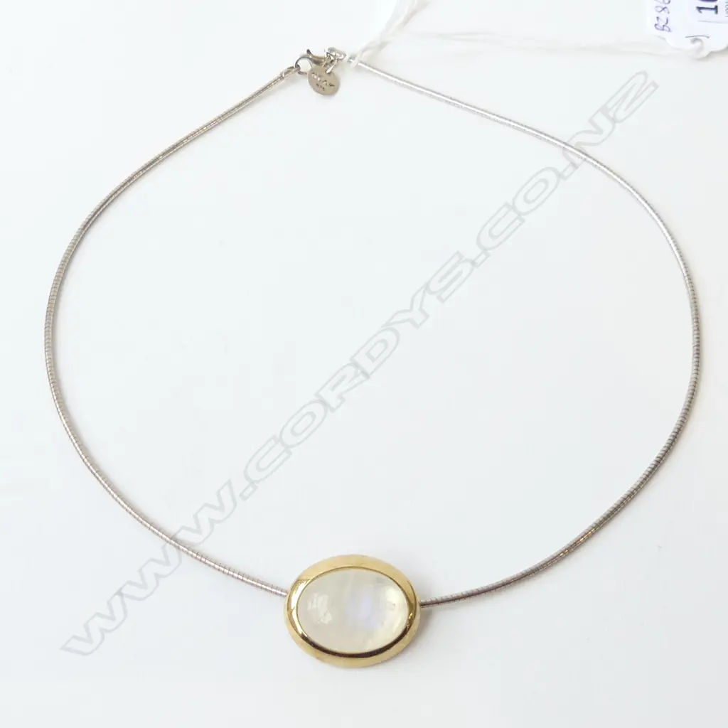 925 SILVER 'NAJO' DESIGNER PENDANT NECKLACE Image 1++