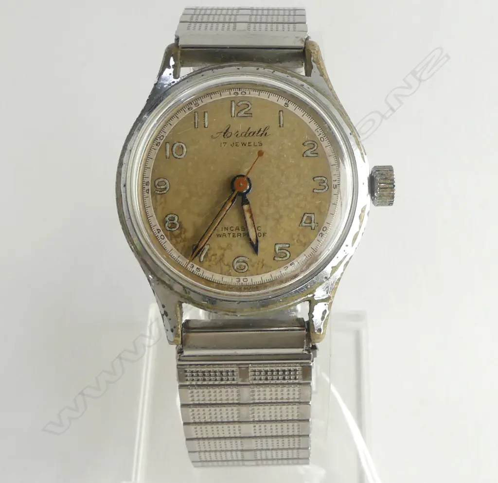 VINTAGE ARDATH GENTS WATCH,  INCABLOC WATERPROOF Image 1++