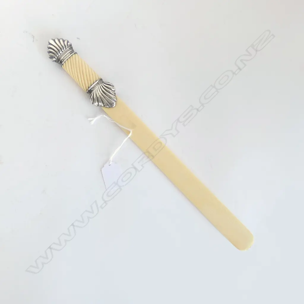 STG & IVORY PAGE TURNER B'HAM 1890 L.380mm Image 1++
