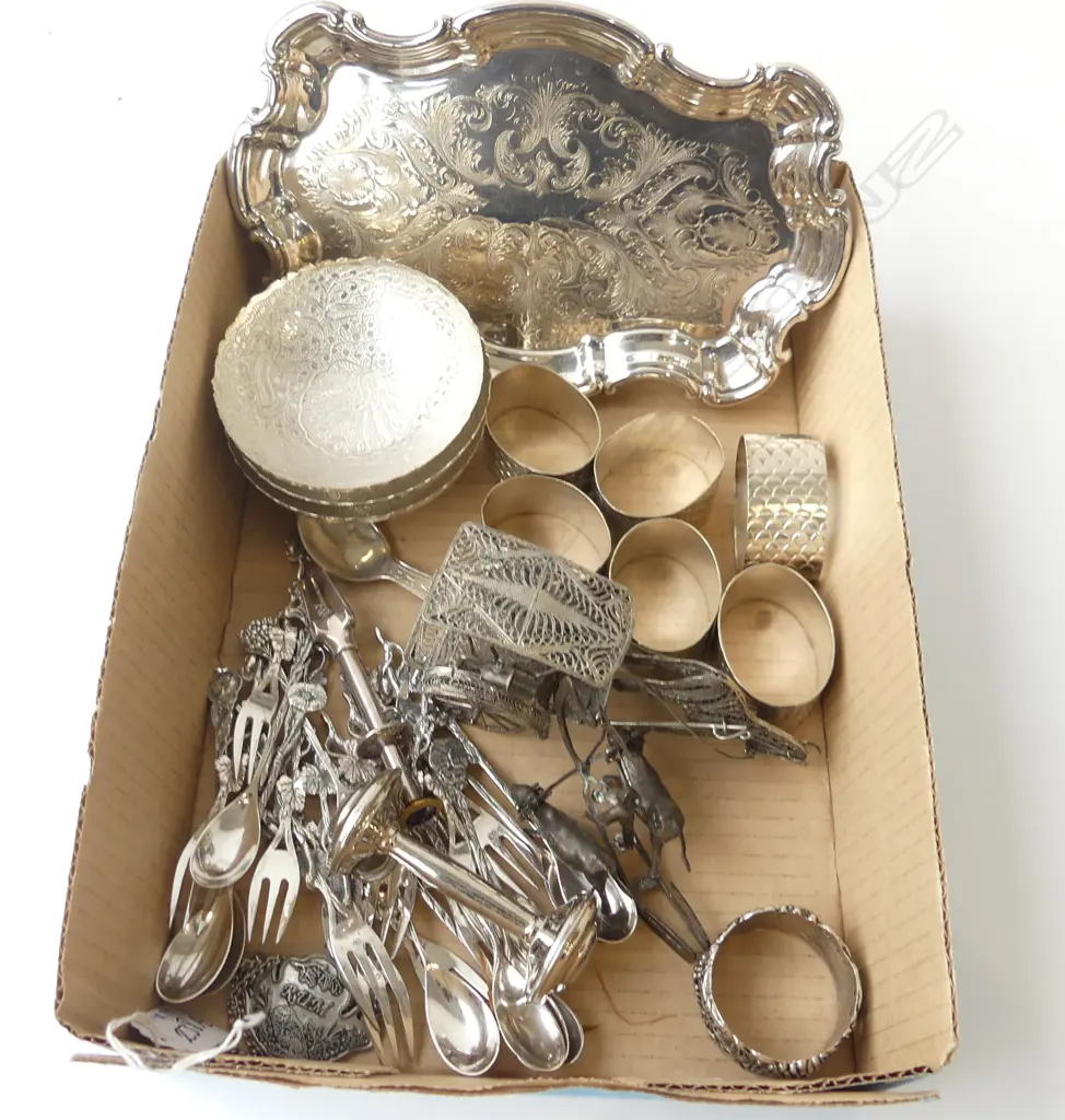 SMALL BOX SILVER PLATE ETC Image 1++