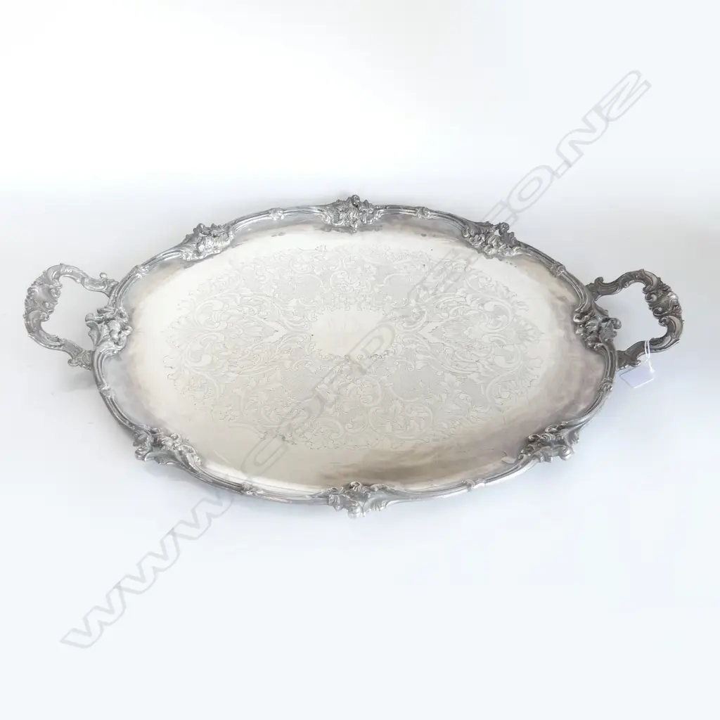 LG SILVER PLATE BUTLERS TRAY 550x765mm Image 1++