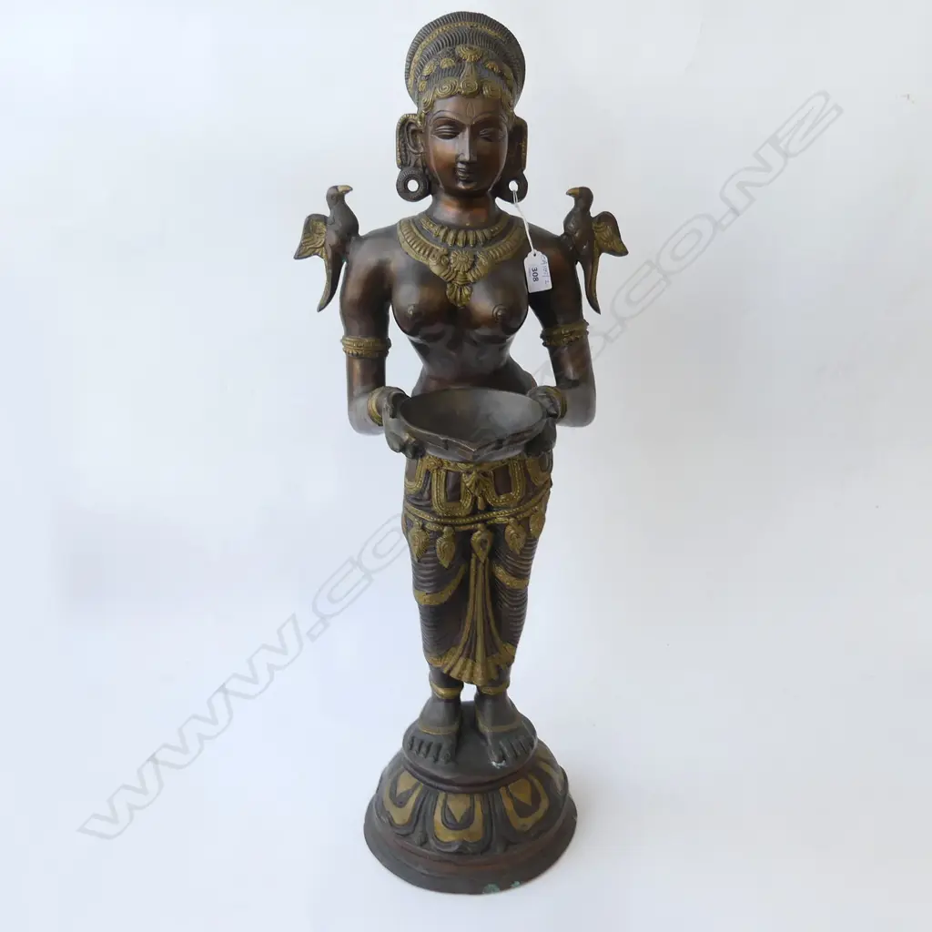 INDIAN BRONZE FIGURE H.810mm Image 1++