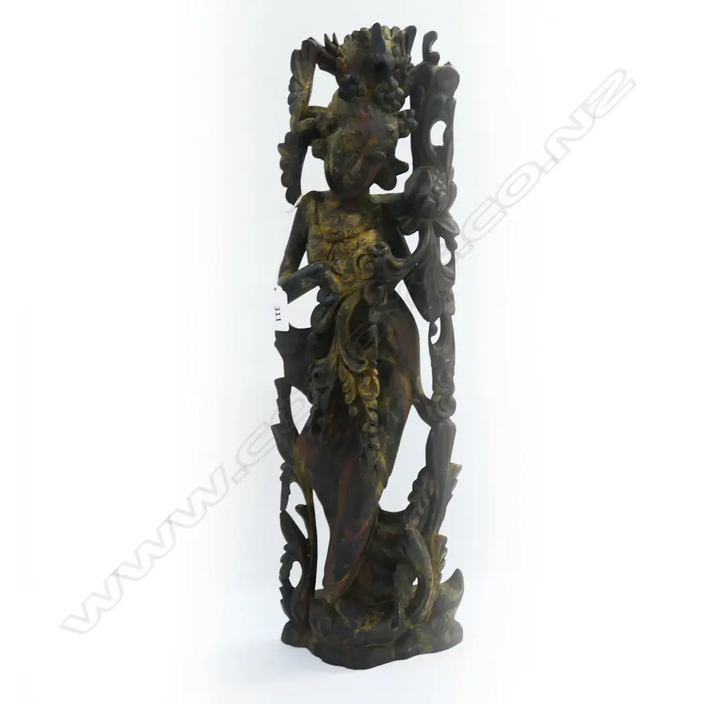 INDONESION ROSEWOOD DANCING FIGURE H500 Image 1++